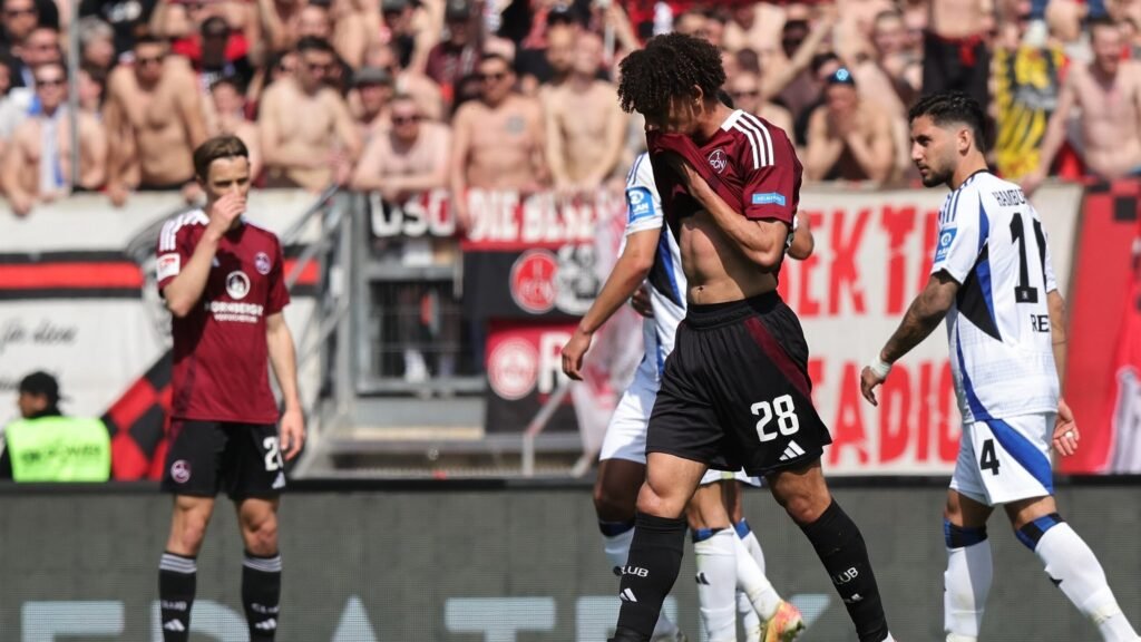teilnehmer: 1. fc nürnberg gegen hsv tabelle