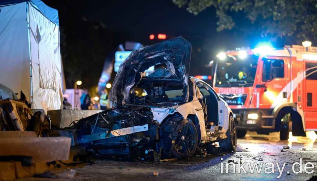 Tödlicher Unfall in der Nähe
