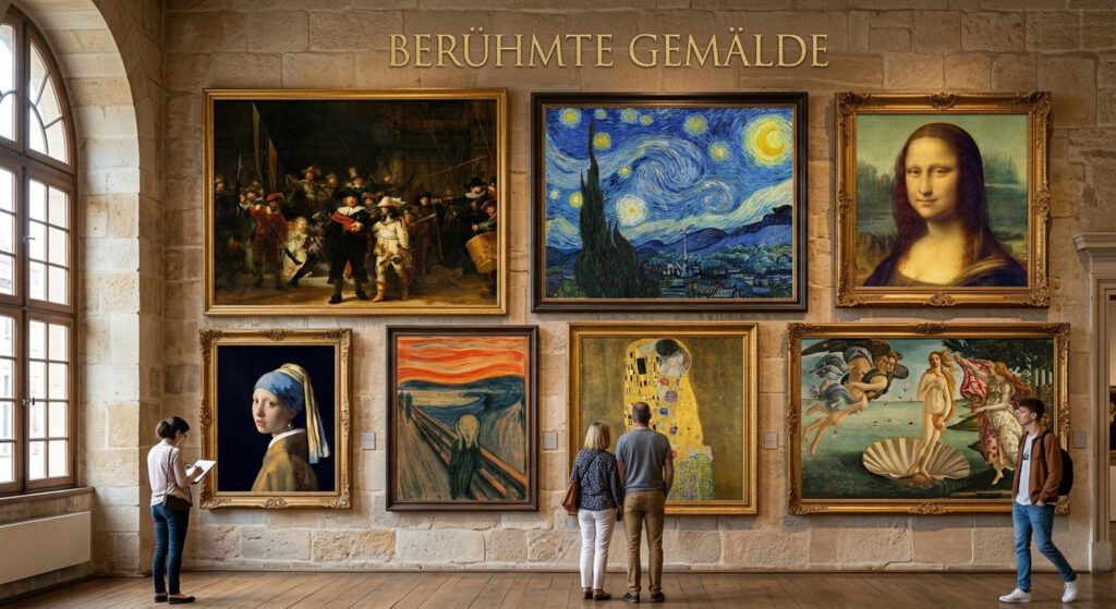 Berühmte Gemälde: Die bekanntesten Meisterwerke der Kunstgeschichte im Überblick berühmte gemälde